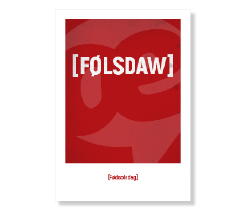 [Følsdaw] Fødselsdag