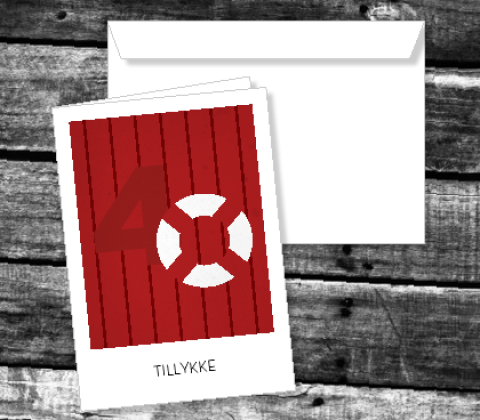 Redningskrans med cifre