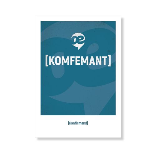 [Komfemant]  Konfirmand - Dreng
