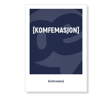 [Komfemasjon] Konfirmation - Dreng