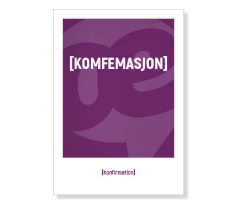 [Komfemasjon] Konfirmation - Pige