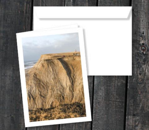 Skrænten ved Bovbjerg Fyr