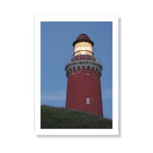 Bovbjerg Fyr i aftenlys