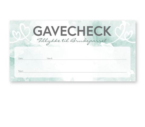 Gavecheck - Brudepar
