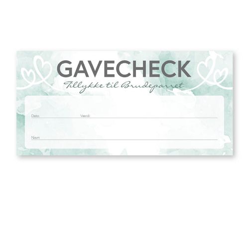 Gavecheck - Brudepar