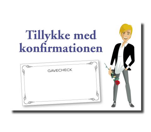 Gavekort til pengebeløb