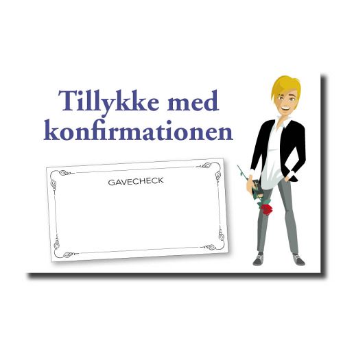 Gavekort til pengebeløb