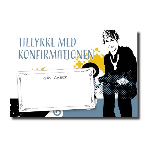 Gavekort til pengebeløb