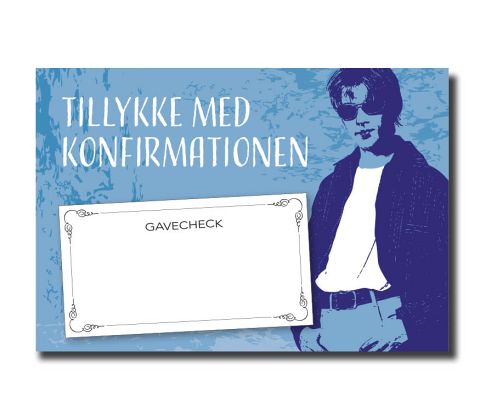 Gavekort til pengebeløb