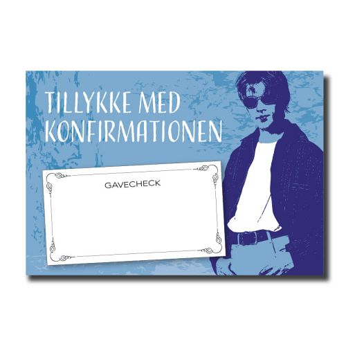 Gavekort til pengebeløb