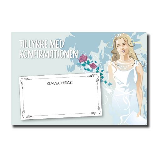 Gavekort til pengebeløb