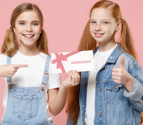 Gavekort til pengebeløb