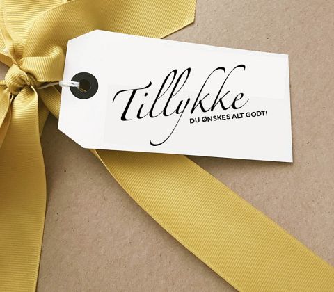 Gavekort til pengebeløb