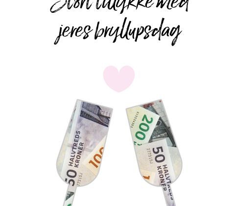 Gavekort til bryllupsdag