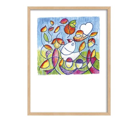 Blæsten går frisk - plakat