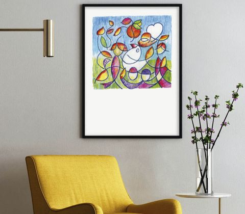 Blæsten går frisk - plakat