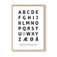 Alfabetplakat - Dreng