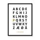 Alfabetplakat - Personlig
