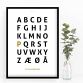 Alfabetplakat - Personlig