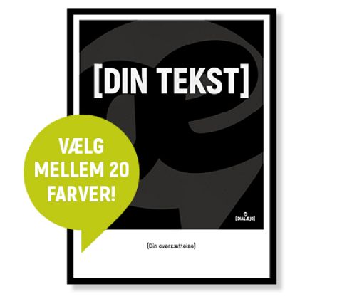[Din tekst] - PLAKAT