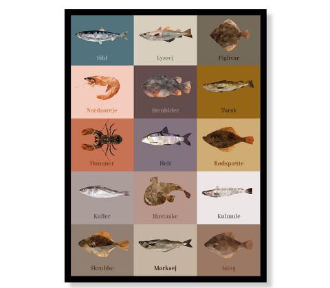 Fisk fra danske farvande