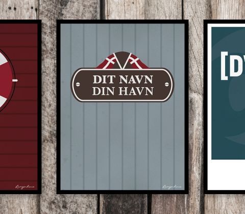 Dit Kutterskilt - dit navn/din havn