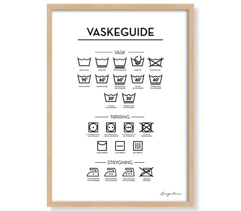 Vaskeguide - hvid