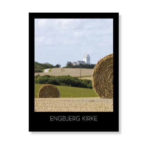 Engbjerg Kirke i høstlandskabet