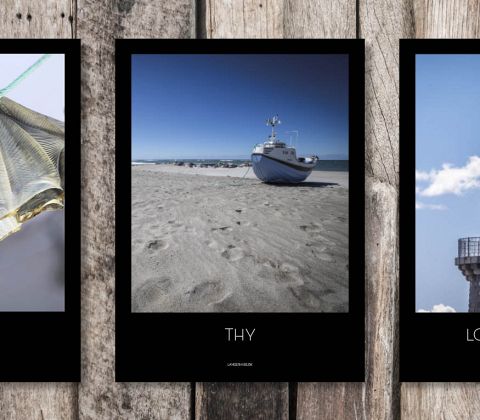 Fiskerbåd ved Stenbjerg Strand