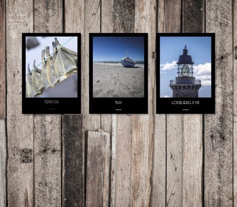 Fiskerbåd ved Stenbjerg Strand