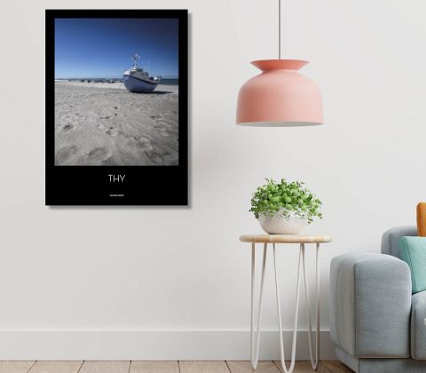 Fiskerbåd ved Stenbjerg Strand