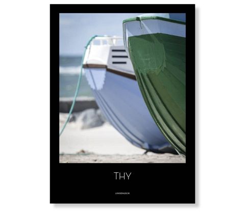 Fiskerbåde ved Stenbjerg Strand