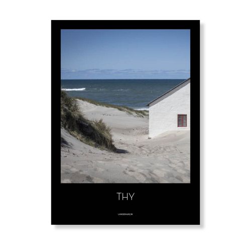 Fiskerhuse ved Stenbjerg Strand