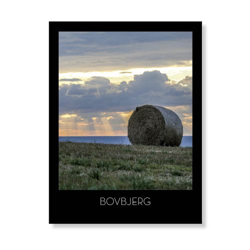 Halmballe ved skrænt