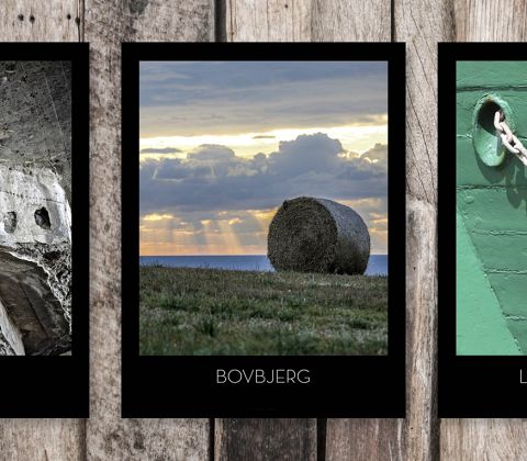 Halmballe ved skrænt