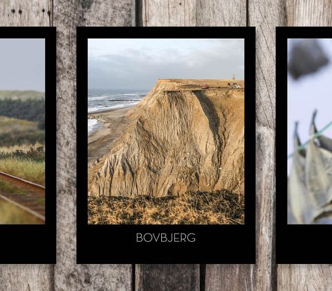 Skrænten ved Bovbjerg Fyr